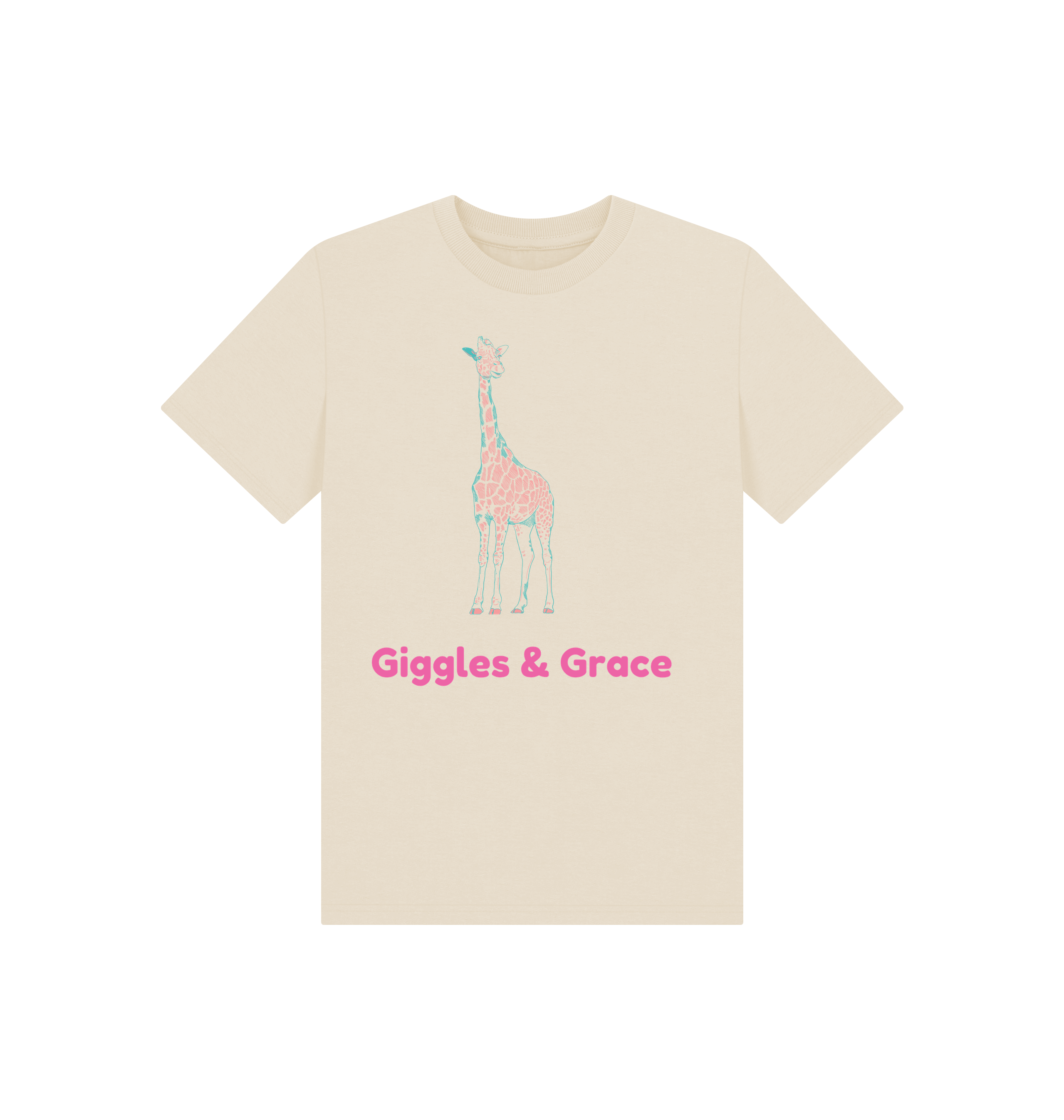 Oat Printed Kids T-Shirt Front