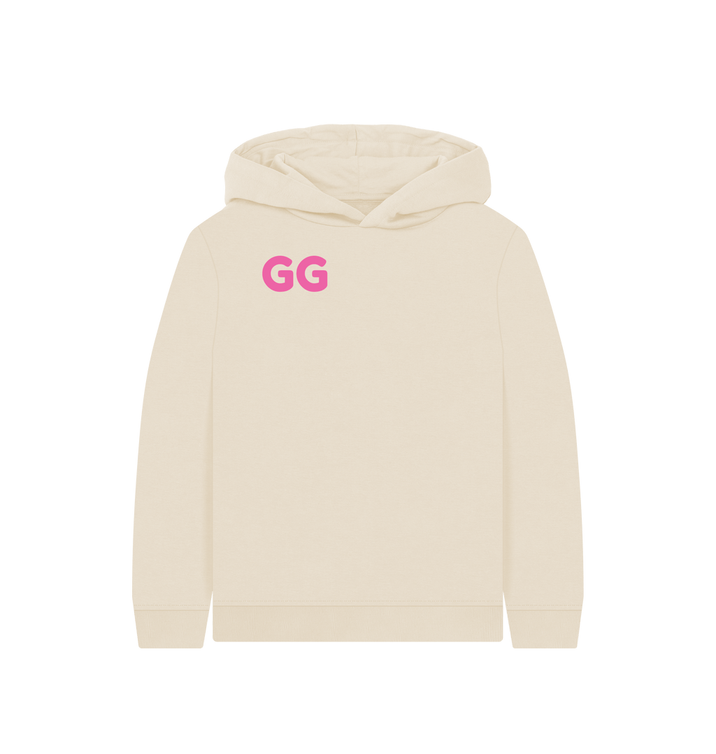 Oat Printed Kids Hoodie Front