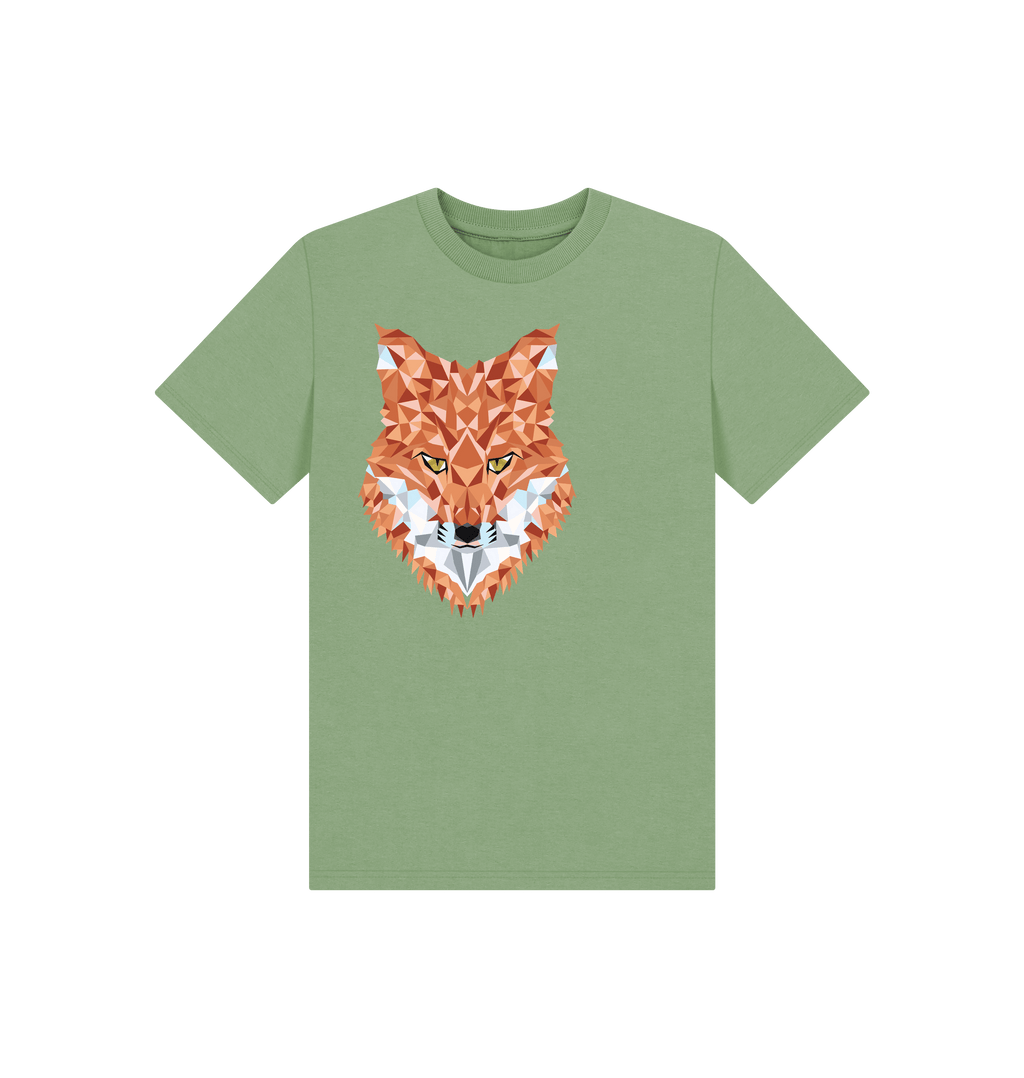 Sage Printed Kids T-Shirt Front