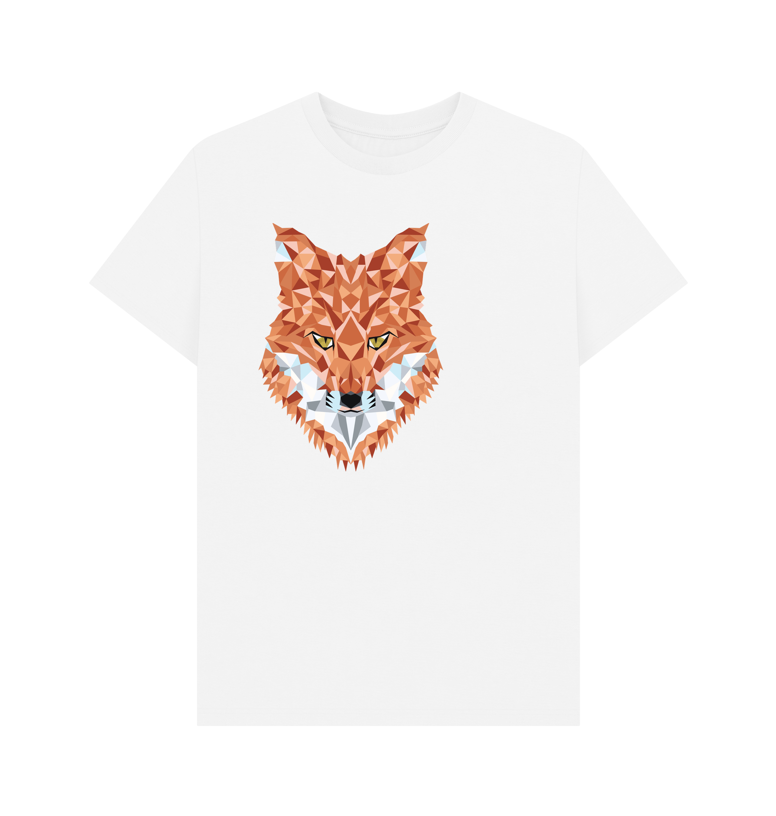 White Printed T-shirt Front