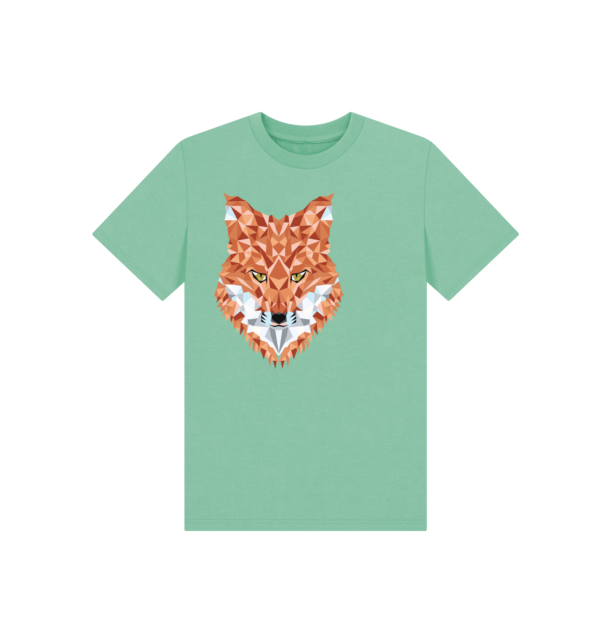 Peppermint Printed Kids T-Shirt Front