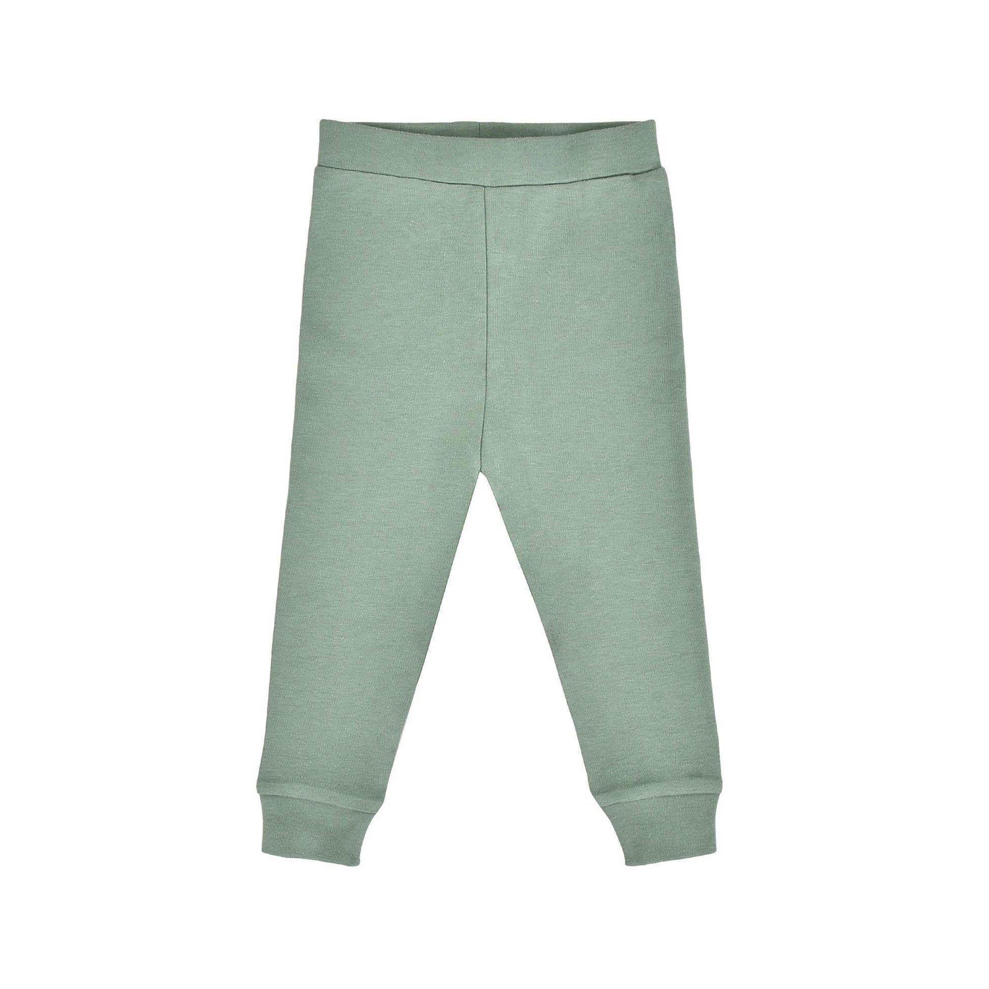 baby pajamas | Basil Green - Giggles and Grace