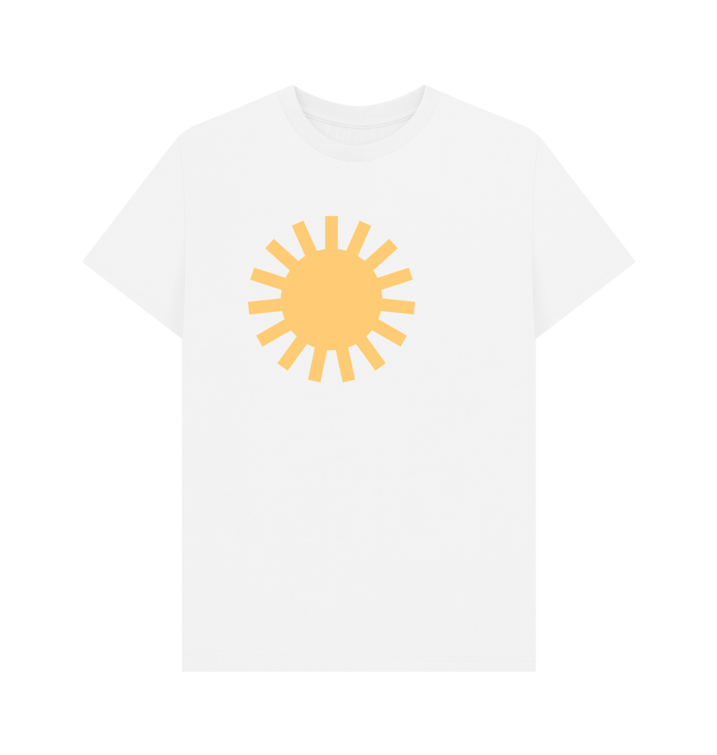 White Printed T-shirt Front