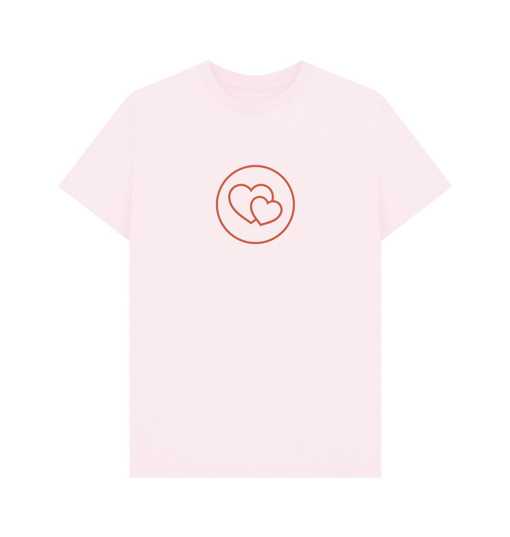 Pink Printed T-shirt Front
