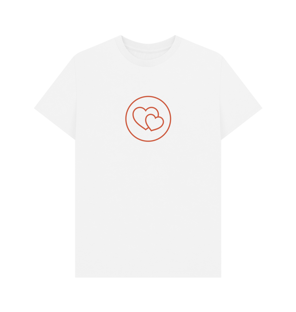 White Printed T-shirt Front