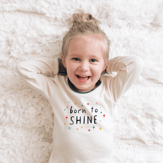 pajamas | born to shine - Giggles and Grace