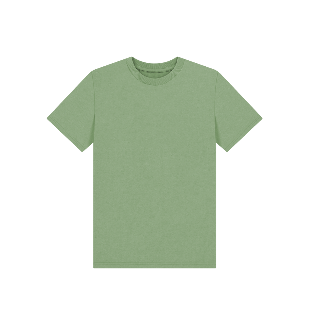 Sage Printed Kids T-Shirt Front