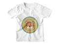 Wild & Free Tiger Badge Baby Sleepsuit